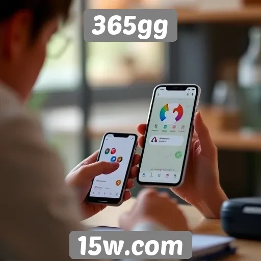 Experiência do usuário no 365gg em dispositivos móveis